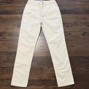 New Cry Baby Corduroy Cream Pants Size Medium